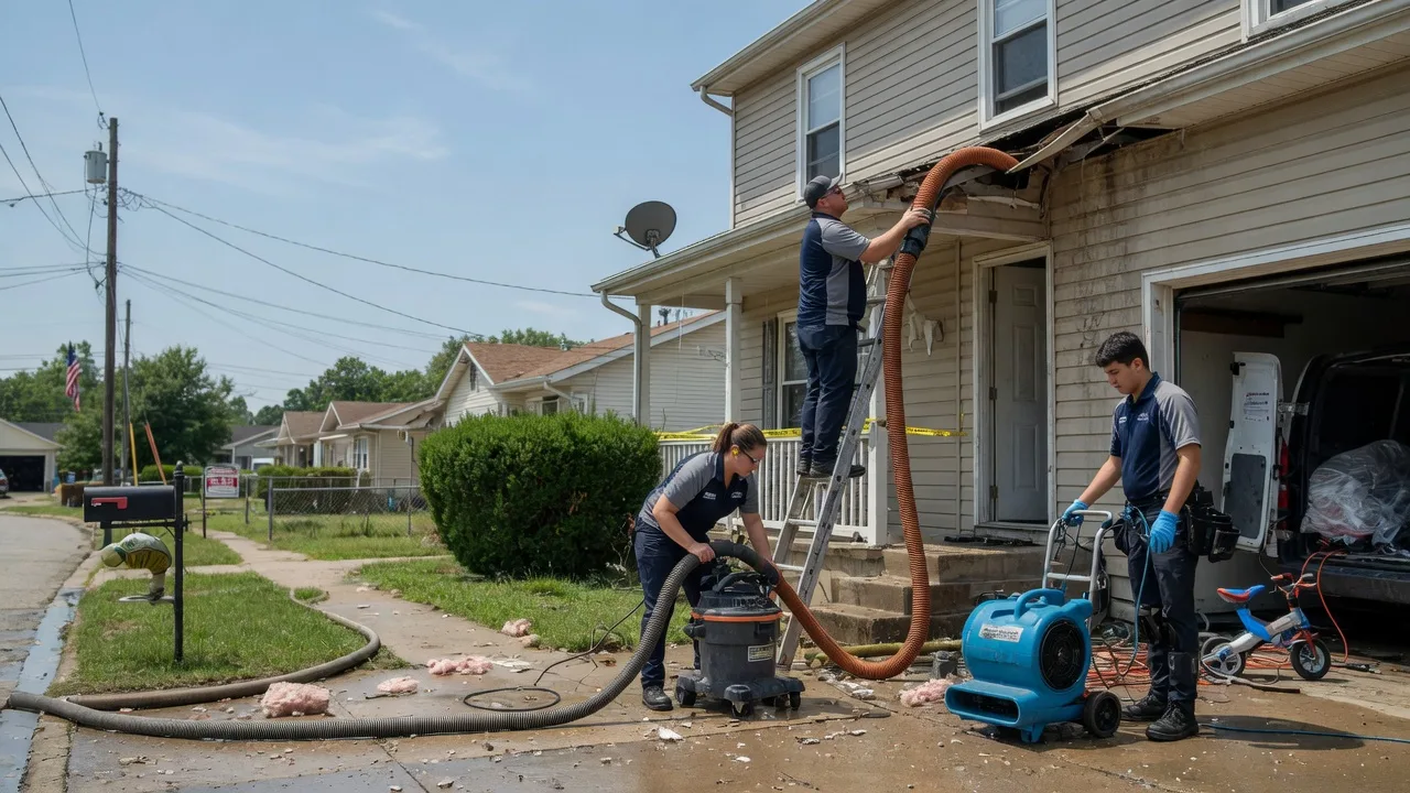 Water Damage Restoration in Bergman, AR near me